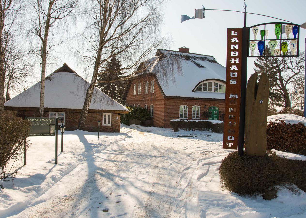 Landhaus Am Deich Middelhagen Dış mekan fotoğraf
